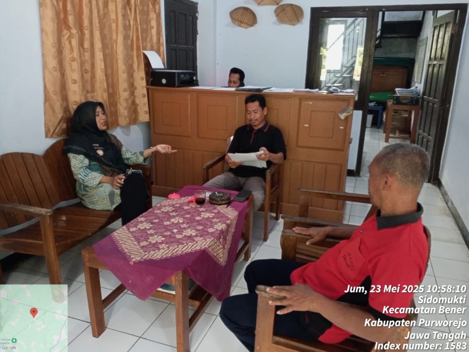 PERCEPATAN PROGRAM SENGKUYUNG KABUPATEN PURWOREJO DESA SIDOMUKTI OLEH CAMAT BENER