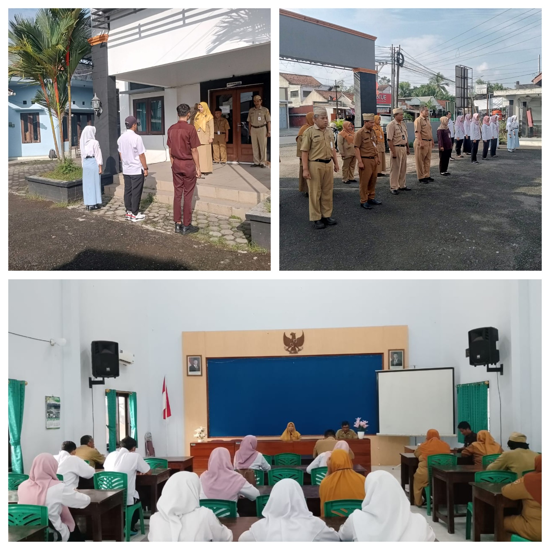 APEL PAGI DAN STAFF MEETING SKPD KECAMATAN BENER BAHAS PERCEPATAN PELUNASAN PBB