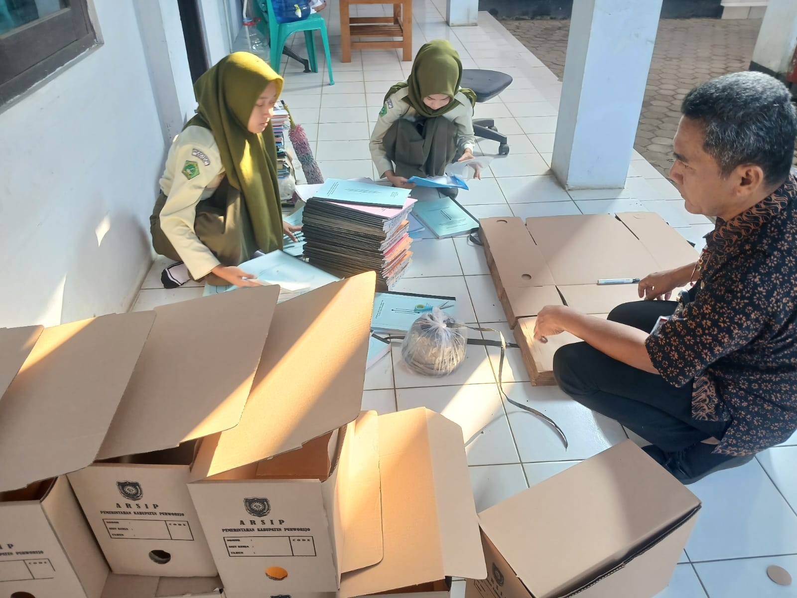PENGELOLAAN ARSIP SEKSI PEMBANGUNAN OPD KECAMATAN BENER