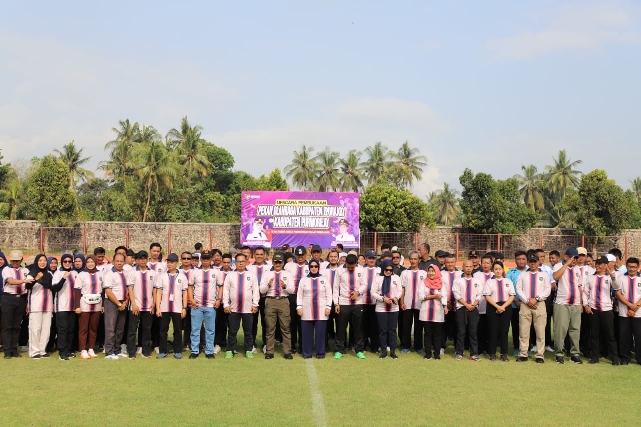 KEGIATAN PORKAB 2025 DIIKUTI 6 CABANG OLAHRAGA