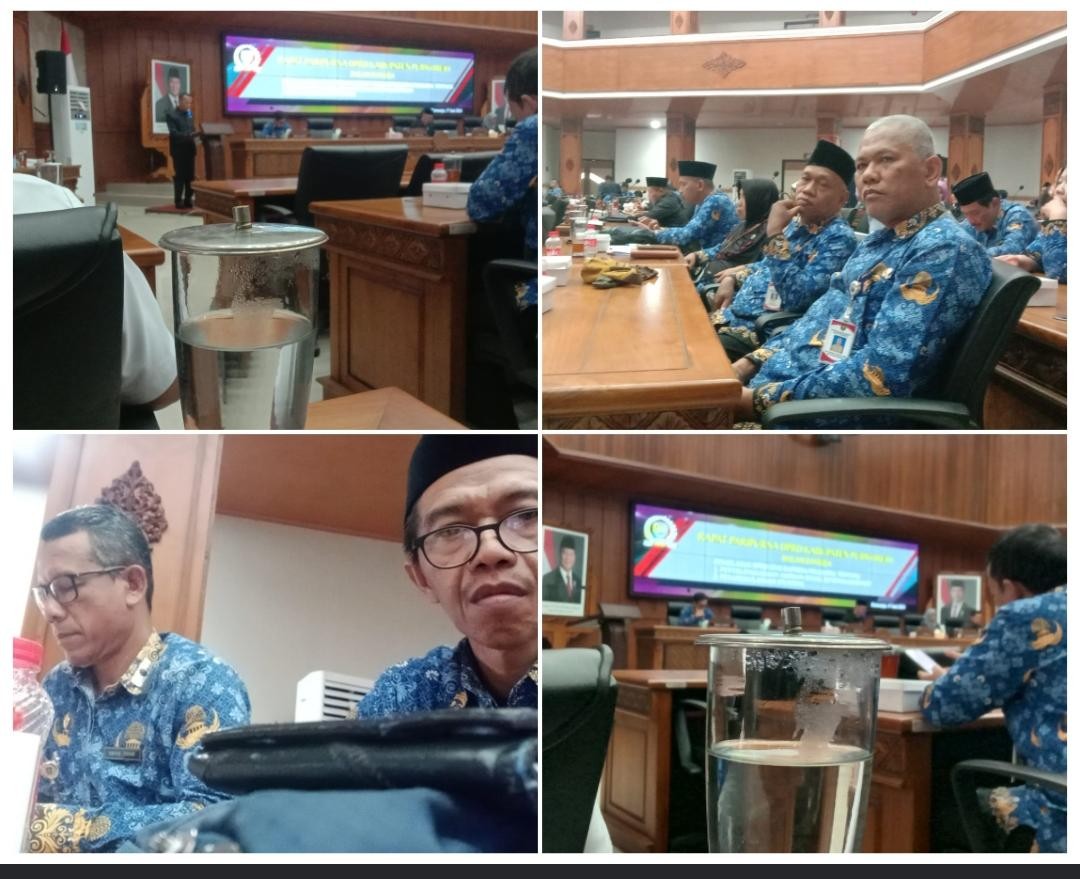 SEKCAM BENER HADIRI RAPAT PARIPURNA DPRD BAHAS RAPERDA JAMSOSTEK DAN PENANGGULANGAN STUNTING  