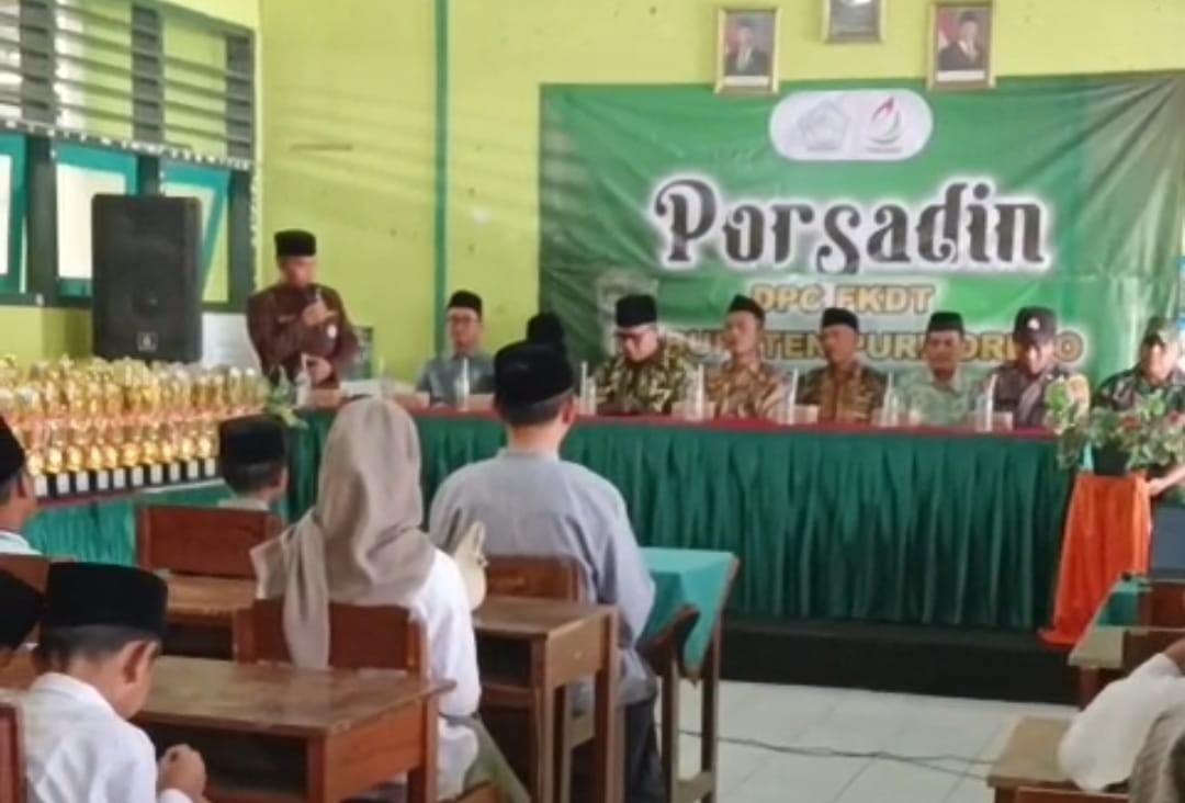 Pembukaan PORSADIN DPC FKDT Tingkat Kabupaten Purworejo Tahun 2026