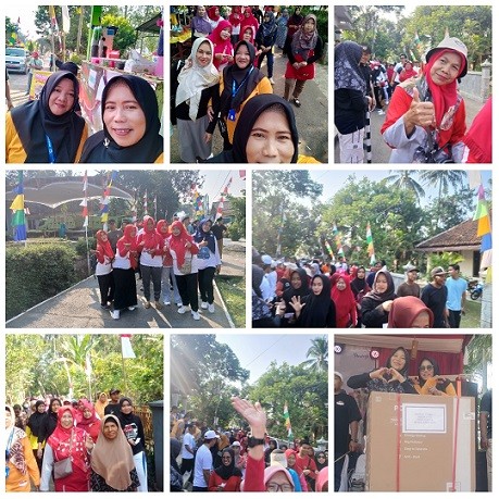 RIBUAN WARGA IKUTI JALAN SANTAI BENER EXPO 2025