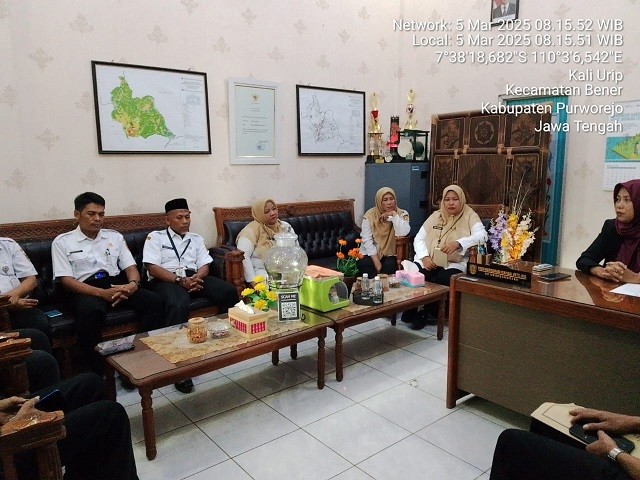 MEETING OPD KECAMATAN BENER PERSIAPAN DESK EFISIENSI ANGGARAN